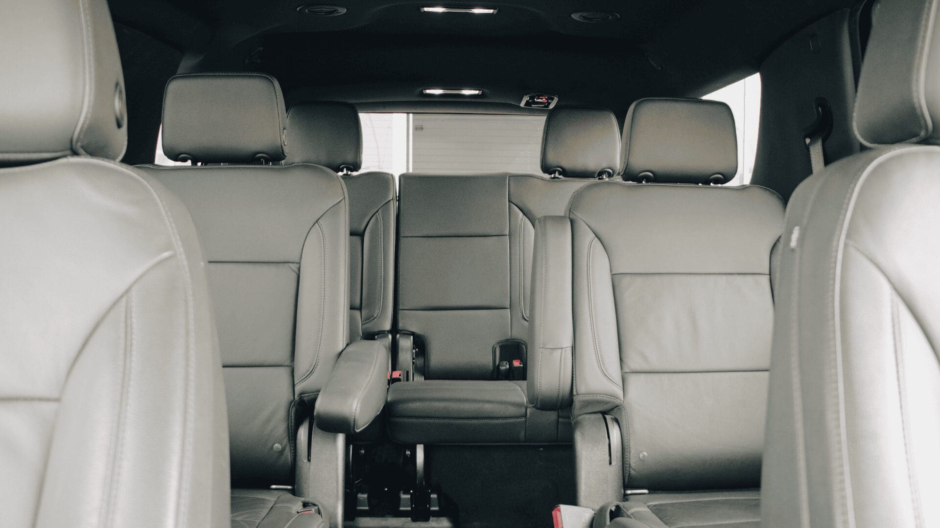 Local corporate car service in Chicagoland, Comfortable charter bus ready for corporate event transportation, from Stop & Go Limo Airport Shuttle Service.