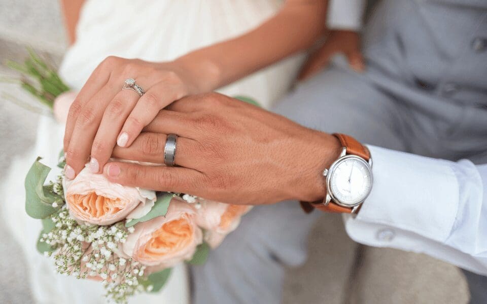 Local wedding transportation service in Chicagoland, Luxury wedding limousine interior with leather seating and ambient lighting, from Stop & Go Limo Airport Shuttle Service.
